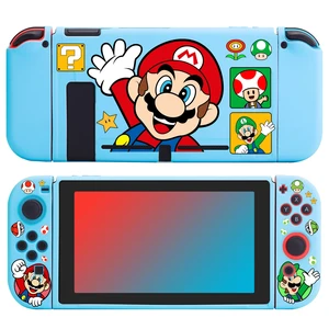 Case Designed for Nintendo Switch for Girls Boys Kids Soft Slim TPU Switch Cases Cute Kawaii Character Cartoon Protective Shell Cover Compatible with Nintendo Switch 2017 - Blue Ma Case Designed for Nintendo Switch for Girls Boys Kids Soft Slim TPU Switch Cases Cute Kawaii Character Cartoon Protective Shell Cover Compatible with Nintendo Switch 2017 - Blue Ma