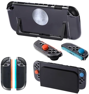 Dockable Protective Case for Nintendo Switch 2, Clear PC Protective Case Shell, Magnetic Accessory Compatible, Anti-Scratch Slim Hard Cover Skin, Compatible with Cooler, Power Banks & Magnetic Stands Dockable Protective Case for Nintendo Switch 2, Clear PC Protective Case Shell, Magnetic Accessory Compatible, Anti-Scratch Slim Hard Cover Skin, Compatible with Cooler, Power Banks & Magnetic Stands
