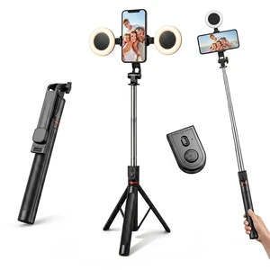 71" Phone Tripod Selfie Stick with Light, Cell Phone Tripod Stand with Wireless Remote Compatible with iPhone and Android Phone 71" Phone Tripod Selfie Stick with Light, Cell Phone Tripod Stand with Wireless Remote Compatible with iPhone and Android Phone