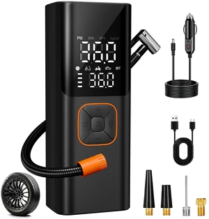 Tools - Other HandTire Inflator Portable Air Compressor, 6000mAh Cordless & 12V DC | 150PSI Cordless Tire Pump, Emergency Roadside Kit for Flat Tires, Fast Inflation for Car, Bike, Motorcycle, Ball Tools - Other HandTire Inflator Portable Air Compressor, 6000mAh Cordless & 12V DC | 150PSI Cordless Tire Pump, Emergency Roadside Kit for Flat Tires, Fast Inflation for Car, Bike, Motorcycle, Ball