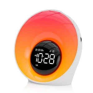Sunrise Alarm Clock with Wake Up Light & White Noise Machine | 30 Soothing Sounds, 14 Colors Dimmable Nightlights, Digital Dual Alarm Clock for Bedroom/Heavy Sleepers/Adults/Kids Sunrise Alarm Clock with Wake Up Light & White Noise Machine | 30 Soothing Sounds, 14 Colors Dimmable Nightlights, Digital Dual Alarm Clock for Bedroom/Heavy Sleepers/Adults/Kids
