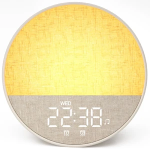 Sunrise Alarm Clock Wake Up Light, Dual Alarms with White Noise | 30 Sleep Sounds, 8 Colors Dimmer Night Light, Digital Alarm Clock 12/24H Timer for Bedroom, Heavy Sleepers, Adults Sunrise Alarm Clock Wake Up Light, Dual Alarms with White Noise | 30 Sleep Sounds, 8 Colors Dimmer Night Light, Digital Alarm Clock 12/24H Timer for Bedroom, Heavy Sleepers, Adults