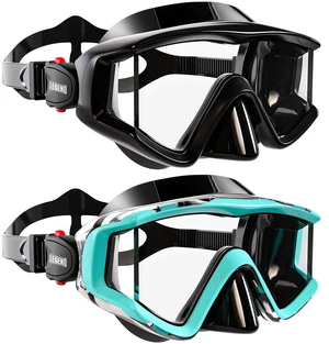 Swim Goggles for Adult Kid 220° Wide View Goggles for Swimming | Anti Fog & UV Swimming Goggles, No Leak Pool Beach Essentials for Men Women Youth Boy Girls