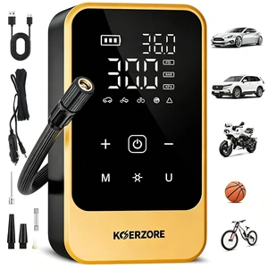 Tire Inflator Portable Air Compressor,150 PSI Cordless Air Pump | Gifts for Men,Bike Pump with Digital Pressure Gauge for Auto, Motorcycle, Bicycle, Balls, Car Accessories Tire Inflator Portable Air Compressor,150 PSI Cordless Air Pump | Gifts for Men,Bike Pump with Digital Pressure Gauge for Auto, Motorcycle, Bicycle, Balls, Car Accessories