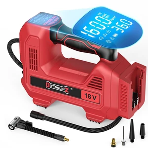 160PSI Cordless Tire Inflator Compatible with Milwaukee 18V Air Compressor, Portable Air Pump Automatic Shut Off, LED Light, Digital Pressure Gauge for Cars Motorcycles Bikes (Tool Only) 160PSI Cordless Tire Inflator Compatible with Milwaukee 18V Air Compressor, Portable Air Pump Automatic Shut Off, LED Light, Digital Pressure Gauge for Cars Motorcycles Bikes (Tool Only)