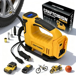 ire Inflator Portable Air Compressor Compatible with Dewalt 20V Battery Electric Air Pump with Digital Pressure Gauge, Built-In Deflation Valve for Cars Bikes Balls(Battery Not Included) ire Inflator Portable Air Compressor Compatible with Dewalt 20V Battery Electric Air Pump with Digital Pressure Gauge, Built-In Deflation Valve for Cars Bikes Balls(Battery Not Included)