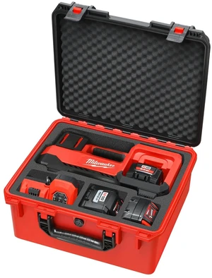 Case for Milwaukee Air Compressor Accessories: Waterproof for M18 2848-20 | Hard Case with Foam for Cordless Tire Inflator, Air Pump Storage Box for Tool, 3.0-12.0 Battery, Charger (Case Only) Case for Milwaukee Air Compressor Accessories: Waterproof for M18 2848-20 | Hard Case with Foam for Cordless Tire Inflator, Air Pump Storage Box for Tool, 3.0-12.0 Battery, Charger (Case Only)