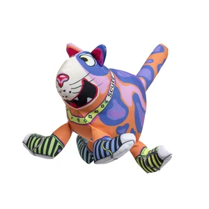 that Sneacky Cat Scuff Dog Toy | Durable Squeaky Dog Toy | Rugged Dog Chew Toy | Medium