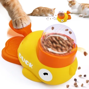 Interactive Dog&Cat Treat Puzzle Dispenser | Slow Feeder Dog&Cat Toy Duck Shaped Design Interactive Dog&Cat Treat Puzzle Dispenser | Slow Feeder Dog&Cat Toy Duck Shaped Design