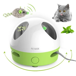 Hidey Mouse Electronic Interactive Cat Toy, Hide Mouse Cat Toy with Squeaky Mouse, Automatic Cat Toys with Catnip Filled Hidey Mouse, Cat Toys Interactive for Indoor Cats Play (Green) Hidey Mouse Electronic Interactive Cat Toy, Hide Mouse Cat Toy with Squeaky Mouse, Automatic Cat Toys with Catnip Filled Hidey Mouse, Cat Toys Interactive for Indoor Cats Play (Green)