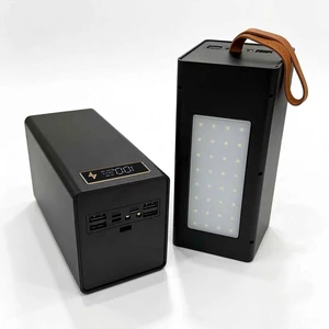 Portable 40x18650 Battery Storage Box Power Case Box with Quick Charging and MultiProtection Features 4 USB Ports, LED Headlight Function, Multi-Charging Ports, DIY Shell Box (Black) Portable 40x18650 Battery Storage Box Power Case Box with Quick Charging and MultiProtection Features 4 USB Ports, LED Headlight Function, Multi-Charging Ports, DIY Shell Box (Black)