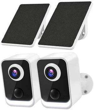 2K Security Camera Wireless Outdoor, WiFi Cameras for Home Security | Solar&Battery Powered, PIR/AI Motion Detection, Color Night Vision(Spotlight), 2-Way Audio, SD/Cloud Storage,IP66,Only 2.4GHz 2K Security Camera Wireless Outdoor, WiFi Cameras for Home Security | Solar&Battery Powered, PIR/AI Motion Detection, Color Night Vision(Spotlight), 2-Way Audio, SD/Cloud Storage,IP66,Only 2.4GHz