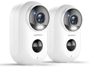 2K Magnetic Security Cameras Wireless Outdoor, No-Drill, 2 Packs | No-Drill Installation, Battery Powered, 2.4G WiFi, 3MP Color Night Vision, 130° Angle View, 2-Way Talk, AI Detection, Alexa 2K Magnetic Security Cameras Wireless Outdoor, No-Drill, 2 Packs | No-Drill Installation, Battery Powered, 2.4G WiFi, 3MP Color Night Vision, 130° Angle View, 2-Way Talk, AI Detection, Alexa