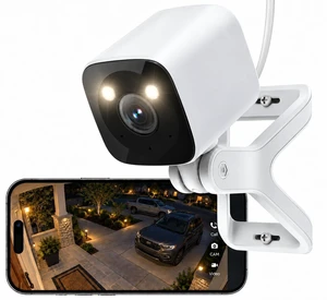 MaaX V1 2.5K Outdoor/Indoor Wired Security Camera, Color Night Vision | Built-in 64GB Storage, No Subscription Required, IP65, 24/7 Recording, WiFi, Two-Way Talk, Dual-Band WiFi, Motion Detection MaaX V1 2.5K Outdoor/Indoor Wired Security Camera, Color Night Vision | Built-in 64GB Storage, No Subscription Required, IP65, 24/7 Recording, WiFi, Two-Way Talk, Dual-Band WiFi, Motion Detection