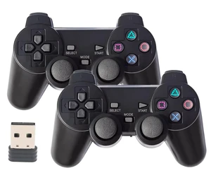 2.4G USB Wireless game Controller Gamepad Joystick for pc | compatible With WIN98/2000/X/2003VISTA/PC Windows 7/8/10 Built-in battery, six-axis gyroscope(2PCS) 2.4G USB Wireless game Controller Gamepad Joystick for pc | compatible With WIN98/2000/X/2003VISTA/PC Windows 7/8/10 Built-in battery, six-axis gyroscope(2PCS)