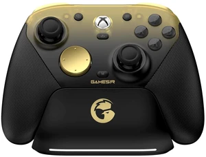 G7 Pro Wired Controller for Xbox Series X|S, Xbox One, Wireless Gamepad for PC&Android with TMR Sticks, Hall Effect Analog Triggers, 1000Hz Polling Rate, 3.5mm Audio Jack - Golden G7 Pro Wired Controller for Xbox Series X|S, Xbox One, Wireless Gamepad for PC&Android with TMR Sticks, Hall Effect Analog Triggers, 1000Hz Polling Rate, 3.5mm Audio Jack - Golden