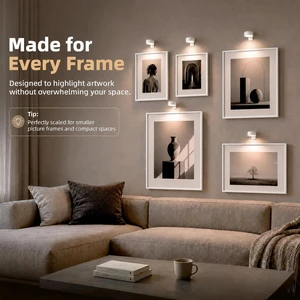 Picture Lights for Wall, 2000mAh Rechargeable Battery Magnetic Poster Lights with 3 Color Temps & 12 RGB, Remote Dimmable Timer Painting Light, Wall Decor Light for Art Display, Frame (6 Pack) Picture Lights for Wall, 2000mAh Rechargeable Battery Magnetic Poster Lights with 3 Color Temps & 12 RGB, Remote Dimmable Timer Painting Light, Wall Decor Light for Art Display, Frame (6 Pack)