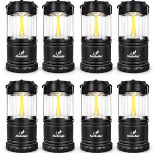 LED Camping Lantern, Battery Powered Lanterns for Power Outages, Portable Hanging Collapsible Camping Lights for Outdoor, Home, Emergency, Hurricane Lamp Survival Outage Light 3 x AA Operated LED Camping Lantern, Battery Powered Lanterns for Power Outages, Portable Hanging Collapsible Camping Lights for Outdoor, Home, Emergency, Hurricane Lamp Survival Outage Light 3 x AA Operated