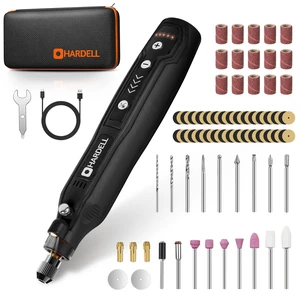 Mini Cordless Rotary Tool Kit, 5-Speed for 3D Printer Sanding Engraving Pen, 69 Accessories, 5000-18000RPM, 2000mAh, LED Light, for Precision Polishing, Drilling, Carving, DIY Crafts Mini Cordless Rotary Tool Kit, 5-Speed for 3D Printer Sanding Engraving Pen, 69 Accessories, 5000-18000RPM, 2000mAh, LED Light, for Precision Polishing, Drilling, Carving, DIY Crafts
