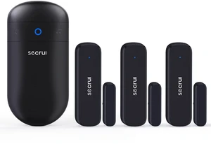 Door Chime When Door Opens, Door Opened Alarm 3-Sensor 1-Receiver, Black Home / Business Entering Doorbell with 500FT Wireless Range 58-chimes 5-volume, Entry Alert for Kids/Dementia/Elderly Safety Door Chime When Door Opens, Door Opened Alarm 3-Sensor 1-Receiver, Black Home / Business Entering Doorbell with 500FT Wireless Range 58-chimes 5-volume, Entry Alert for Kids/Dementia/Elderly Safety