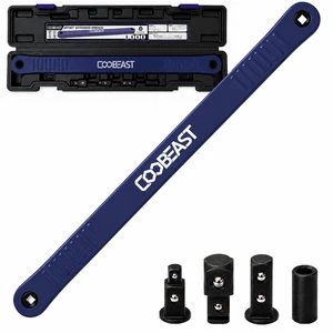3/8 inch Pro Offset Extension Wrench Impact Wrench Extender Tool Socket Set Versatile 1/4", 3/8", and 1/2" Square Drive Adapters, Universal Extensions Wrench for Small Tight Spaces Fasteners 3/8 inch Pro Offset Extension Wrench Impact Wrench Extender Tool Socket Set Versatile 1/4", 3/8", and 1/2" Square Drive Adapters, Universal Extensions Wrench for Small Tight Spaces Fasteners