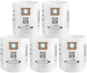 5 Pack Shop Vac Bags 10-14 Gallon Type F/I 90662 90672 Original Stardard Drying Using Vac Bags for 2-1/2" Port Vacuum 5 Pack Shop Vac Bags 10-14 Gallon Type F/I 90662 90672 Original Stardard Drying Using Vac Bags for 2-1/2" Port Vacuum