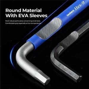 Sae Allen Wrenches Sets 13pcs, Extra Long Arm Allen Key Set with Ball End, Crafted Hex Key Set with Color Coded Sleeves, Unique Patented Holder Design for Magnetizing and Demagnetizing Sae Allen Wrenches Sets 13pcs, Extra Long Arm Allen Key Set with Ball End, Crafted Hex Key Set with Color Coded Sleeves, Unique Patented Holder Design for Magnetizing and Demagnetizing