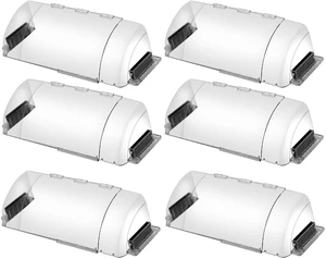 6 Pack Magnetic Air Vent Deflector, Adjustable Length 6 Pack Magnetic Air Vent Deflector, Adjustable Length