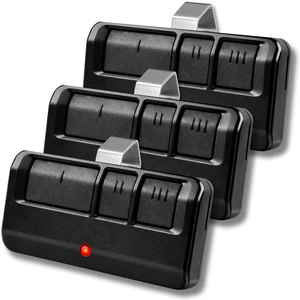 3X 893LM 893Max 891LM for LiftMaster Chamberlain Craftsman 3-button universal door opener remote replacement 371LM 373LM 971LM 973LM, extra-long range clicker, Black 3X 893LM 893Max 891LM for LiftMaster Chamberlain Craftsman 3-button universal door opener remote replacement 371LM 373LM 971LM 973LM, extra-long range clicker, Black