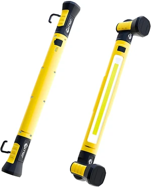 Magnetic Work Light - 3000LM Rechargeable LED Work Light Bar, 5200mAh Under Hood Mechanic Light for Garage, Workshop, Vehicle Inspection (1 Pack, Yellow) Magnetic Work Light - 3000LM Rechargeable LED Work Light Bar, 5200mAh Under Hood Mechanic Light for Garage, Workshop, Vehicle Inspection (1 Pack, Yellow)