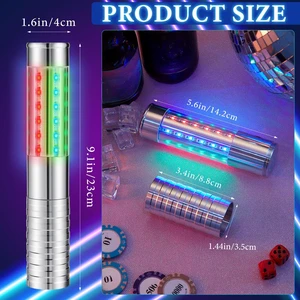 LED Bottle Service Lights Nightclub, Silver Colorful Light, 4 Pcs Handheld,Rechargeable,Adjustable Light Mode,Matching Charger,Flashing Light Signs For Birthday Wedding Party LED Bottle Service Lights Nightclub, Silver Colorful Light, 4 Pcs Handheld,Rechargeable,Adjustable Light Mode,Matching Charger,Flashing Light Signs For Birthday Wedding Party