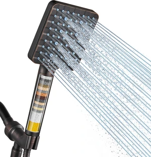 Filtered Shower Head with Handheld, High Pressure 6 Spray Mode Showerhead with Filters, Water Softener Filters for Hard Water - Remove Chlorine - Reduces Dry Itchy Skin, Oil Rubbed Bronze Filtered Shower Head with Handheld, High Pressure 6 Spray Mode Showerhead with Filters, Water Softener Filters for Hard Water - Remove Chlorine - Reduces Dry Itchy Skin, Oil Rubbed Bronze