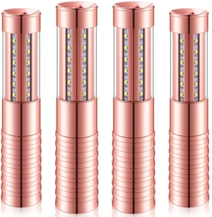 LED Bottle Service Lights Nightclub, Rose Gold White Light, 4 Pcs Handheld,Rechargeable,Adjustable Light Mode,Matching Charger,Flashing Light Signs For Birthday Wedding Party LED Bottle Service Lights Nightclub, Rose Gold White Light, 4 Pcs Handheld,Rechargeable,Adjustable Light Mode,Matching Charger,Flashing Light Signs For Birthday Wedding Party