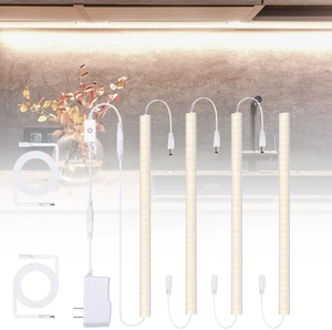 Under Cabinet LED Lights, Dimmable Under Cabinet Lighting, 4 Pack LED Lights for Kitchen Under Cabinet, Under Counter Light Natural White 4500K Under Cabinet LED Lights, Dimmable Under Cabinet Lighting, 4 Pack LED Lights for Kitchen Under Cabinet, Under Counter Light Natural White 4500K