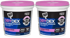 1 qt 12330 DryDex Interior/Exterior Spackling- Pack of 2 1 qt 12330 DryDex Interior/Exterior Spackling- Pack of 2