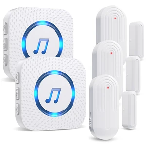 Door Chime Alarm When Open for Kids Safety, Home and Business Get an instant chime or alarm when a door opens, with 26 tones and adjustable volume for kids safety, home, and business Door Chime Alarm When Open for Kids Safety, Home and Business Get an instant chime or alarm when a door opens, with 26 tones and adjustable volume for kids safety, home, and business