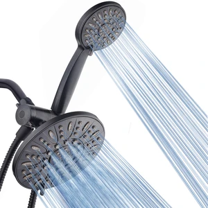 7" Premium High Pressure 3-way Rain & Handheld Shower Head Combo Enjoy Dual 6-Setting Luxury Shower Heads Separately or Together for the Best of Both Worlds! Stainless Steel Hose - Bronze 7" Premium High Pressure 3-way Rain & Handheld Shower Head Combo Enjoy Dual 6-Setting Luxury Shower Heads Separately or Together for the Best of Both Worlds! Stainless Steel Hose - Bronze