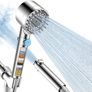 Filtered Shower Head with Handheld, High Pressure Shower Filter Head ON/OFF Switch, Anti-clog Nozzles, 4 Spray Showerhead with Filters for Hard Water, Remove Chlorine, Reduce Dry Itchy Skin Filtered Shower Head with Handheld, High Pressure Shower Filter Head ON/OFF Switch, Anti-clog Nozzles, 4 Spray Showerhead with Filters for Hard Water, Remove Chlorine, Reduce Dry Itchy Skin