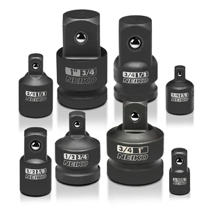 30223A 8 PC Impact Socket Adapter Set, Standard SAE Size, Cr-V Steel, Impact Driver & Wrench Conversion Kit, Locking Impact Socket Adapters & Reducer Set, Ball Detent, 1/4, 3/8, 1/2", 3/4, 1 30223A 8 PC Impact Socket Adapter Set, Standard SAE Size, Cr-V Steel, Impact Driver & Wrench Conversion Kit, Locking Impact Socket Adapters & Reducer Set, Ball Detent, 1/4, 3/8, 1/2", 3/4, 1