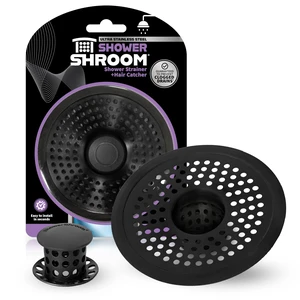 Ultra Matte Black Hair Catcher, Stainless Steel Drain Protector, Fits All Shower Drains Ultra Matte Black Hair Catcher, Stainless Steel Drain Protector, Fits All Shower Drains