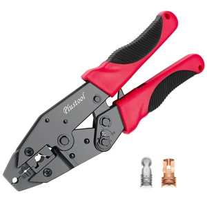 Crimping Tool for Spark Plug Ignition Wire, 8.5mm Ratchet Spark Plug Wire Crimper - Crimping Pliers - Electrical Terminal Crimping Tool Crimping Tool for Spark Plug Ignition Wire, 8.5mm Ratchet Spark Plug Wire Crimper - Crimping Pliers - Electrical Terminal Crimping Tool