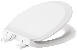 Transitional Round Toilet Seat, Soft Close, White Soft Close Toilet Seat: Includes Bottom Mount Hardware, Durable Solid Plastic, Easy Clean, Fits Round Bowls 5503B00B.020 Transitional Round Toilet Seat, Soft Close, White Soft Close Toilet Seat: Includes Bottom Mount Hardware, Durable Solid Plastic, Easy Clean, Fits Round Bowls 5503B00B.020