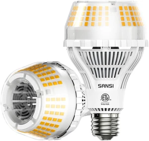 200W Equivalent Bright Light Bulbs 2-Pack, 3000 Lumens Non-Dimmable A21 E26 22W, 3000K Soft Warm LED Light Bulbs, ETL Listed, 22-Year, Energy Saving LED Bulb for Home Garage, 2Pack 200W Equivalent Bright Light Bulbs 2-Pack, 3000 Lumens Non-Dimmable A21 E26 22W, 3000K Soft Warm LED Light Bulbs, ETL Listed, 22-Year, Energy Saving LED Bulb for Home Garage, 2Pack