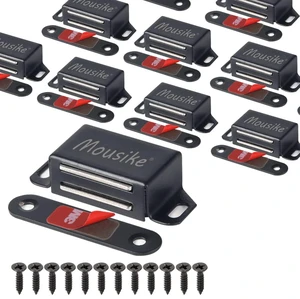 Cabinet Magnets 30lb Strong Catch for Kitchen Cupboard Door 8Pack Strong 30lb magnetic hold keeps cabinet,cupboard,wardrobe,closet,and drawer doors securely closed,easy install,BLACK Cabinet Magnets 30lb Strong Catch for Kitchen Cupboard Door 8Pack Strong 30lb magnetic hold keeps cabinet,cupboard,wardrobe,closet,and drawer doors securely closed,easy install,BLACK