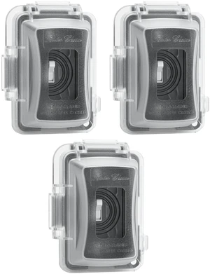 Weatherproof Electrical Outlet Cover, 3 pc 1-Gang Outdoor Plug Cover for Protection Against Rain Dust & Outdoor Use Weatherproof Electrical Outlet Cover, 3 pc 1-Gang Outdoor Plug Cover for Protection Against Rain Dust & Outdoor Use
