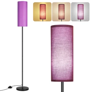 Floor Lamp for Living Room, Modern Standing Lamps with Lampshade, Minimalist Tall Lamp with Foot Switch for Living Room, Bedroom, Kids Room, Office(Bulb Not Included) Floor Lamp for Living Room, Modern Standing Lamps with Lampshade, Minimalist Tall Lamp with Foot Switch for Living Room, Bedroom, Kids Room, Office(Bulb Not Included)