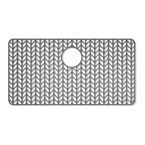 Silicone Sink Protectors for Kitchen Sink, 30" x 16" Rear Drain Hole Flexible silicone, heat resistant 500°F, non-slip raised feet, dishwasher safe, fits stainless and farmhouse sinks, multi-use Silicone Sink Protectors for Kitchen Sink, 30" x 16" Rear Drain Hole Flexible silicone, heat resistant 500°F, non-slip raised feet, dishwasher safe, fits stainless and farmhouse sinks, multi-use