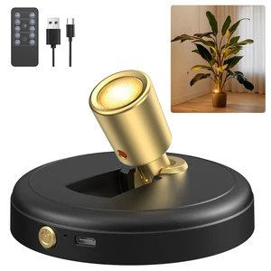 Rechargeable Battery LED Spotlight Indoor: Wireless Mini Art Accent Spot Lights with Timer Remote - Small Dimmable Uplight for Plants Display Painting Dartboard Artwork Portrait Closet (1 pack-black) Rechargeable Battery LED Spotlight Indoor: Wireless Mini Art Accent Spot Lights with Timer Remote - Small Dimmable Uplight for Plants Display Painting Dartboard Artwork Portrait Closet (1 pack-black)