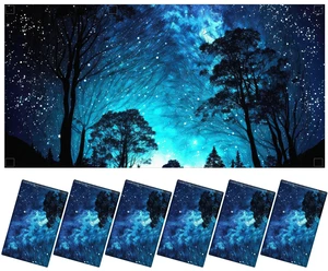 6 Pcs Fluorescent Light Covers Ceiling Lights, 48 Magnets,Night Decorative Magnetic Light Filters for Classroom Office Kitchen Decoration 6 Pcs Fluorescent Light Covers Ceiling Lights, 48 Magnets,Night Decorative Magnetic Light Filters for Classroom Office Kitchen Decoration