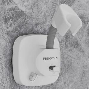 Shower Head Holder with Suction | 360° Swivel | White Tool-free install in seconds, 360° swivel head, 10kg built-in storage hook, removable, rust-resistant, strong suction grip Shower Head Holder with Suction | 360° Swivel | White Tool-free install in seconds, 360° swivel head, 10kg built-in storage hook, removable, rust-resistant, strong suction grip